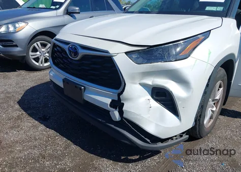 2022 Toyota Highlander Le from USA, damaged, VIN 5TDBZRBH4NS215584